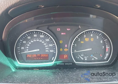 2007 BMW X3 3.0Si z USA, uszkodzony, nr VIN WBXPC93457WF18174